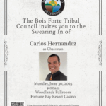 Swearing In of Carlos Hernandez as Chairman