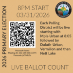 Primary Election Live Ballot Count