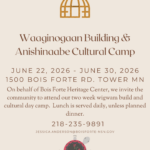 Waaginogaan Building & Anishinaabe Cultural Camp